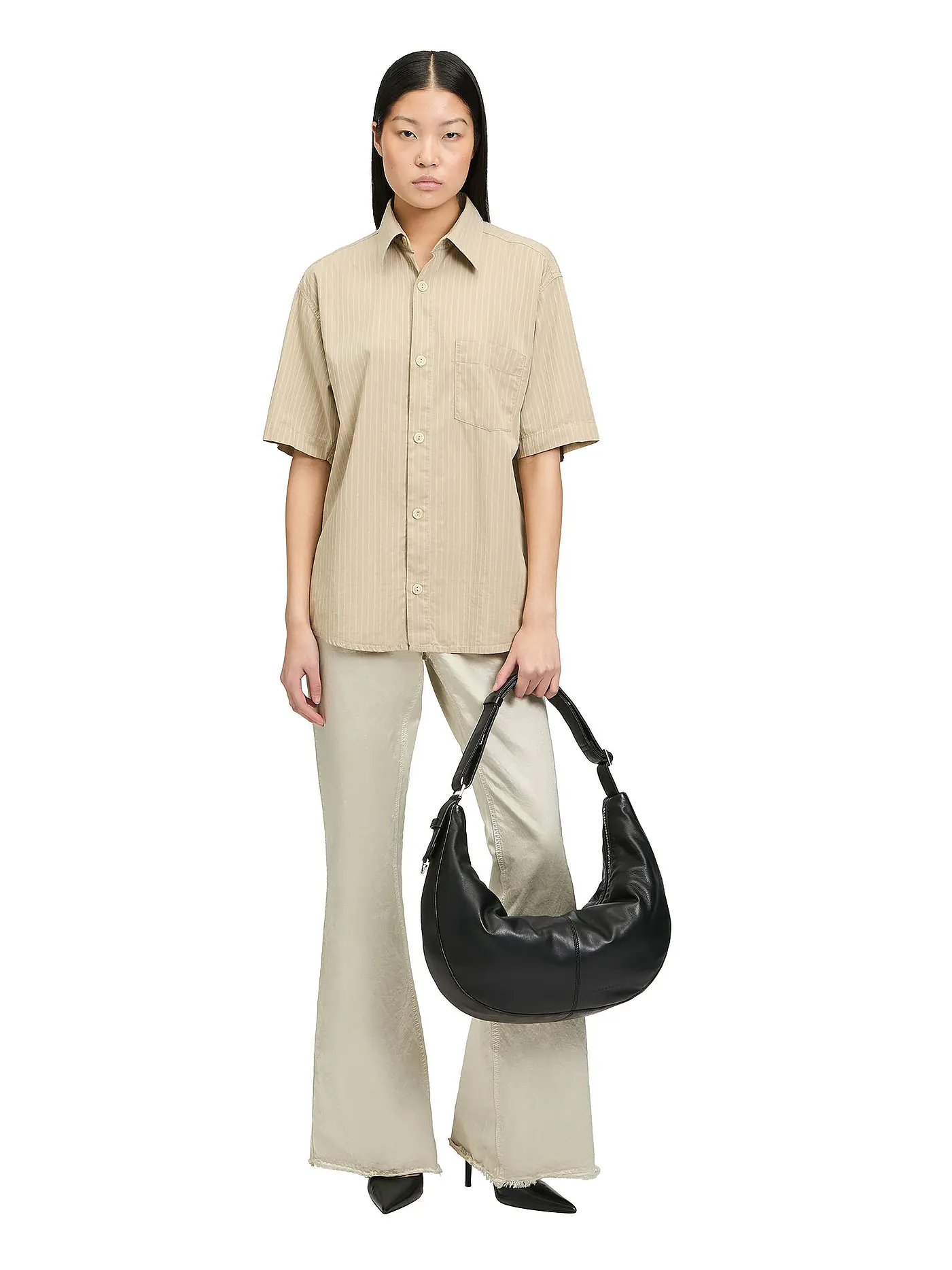 LIEBESKIND BERLIN | Ledertasche - Hobo MOON Medium | 
